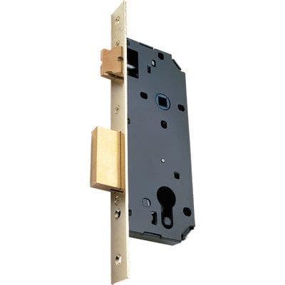 Serratura Legno Infilare 7435 Viro B.q Ottonato F.mm 22 F.sagom M2 con Scr - 2