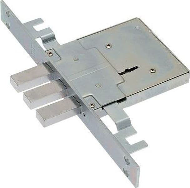 Serratura Metallo Infilare 460 3S Sab B.q Zinc F.mm 25 Dm M4 Tripl H.mm 90 - 2