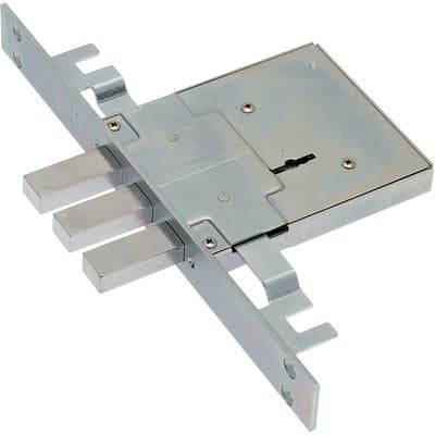 Serratura Metallo Infilare 460 3S Sab B.q Zinc F.mm 25 Dm M4 Tripl H.mm 90 - 2