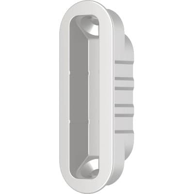 Contropiastra B.tondo per Patent Mediana Agb Cromato 22,8 mm 5 Pezzi - 2