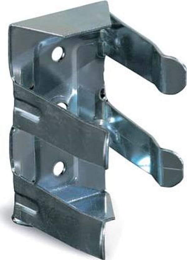 Gancio Piedino Mobili Acciaio Zincato 30 x 55 mm 50 Pezzi - 2
