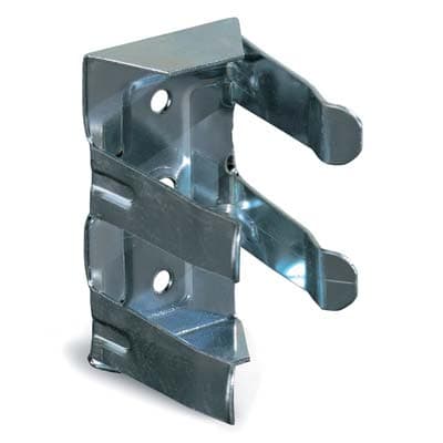 Gancio Piedino Mobili Acciaio Zincato 30 x 55 mm 50 Pezzi - 2
