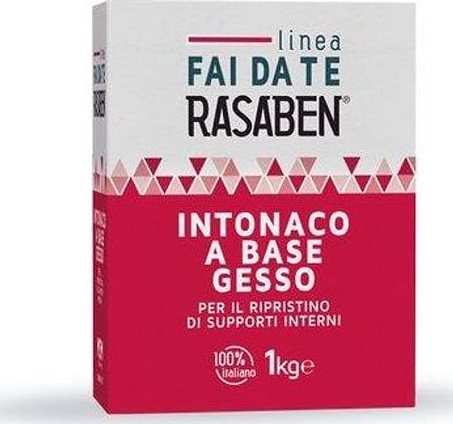 Intonaco Pronto Bianco K2 Rasaben 1 kg 12 Pezzi - 2