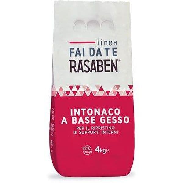 Intonaco Pronto Bianco K2 Rasaben 4 kg 4 Pezzi - 2