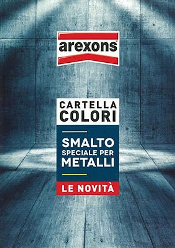 Cartella Colori Vernice Spray Metalli Arexons - 2