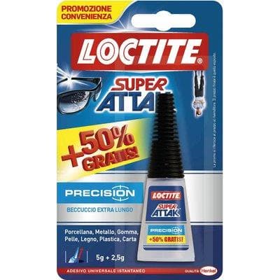 Loctite Attak Precision 5 g con 50% Gratis 24 Pezzi - 2