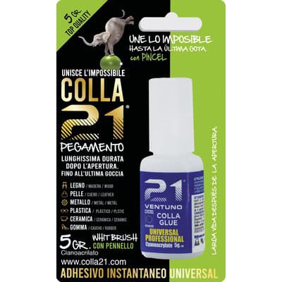 Colla 21 con Pennello 5 g 20 Pezzi - 2