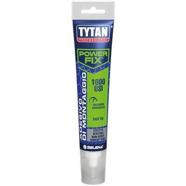 Power Fix 1000 Usi Tubetto Tytan Bianco 80 ml 4 Pezzi - 2