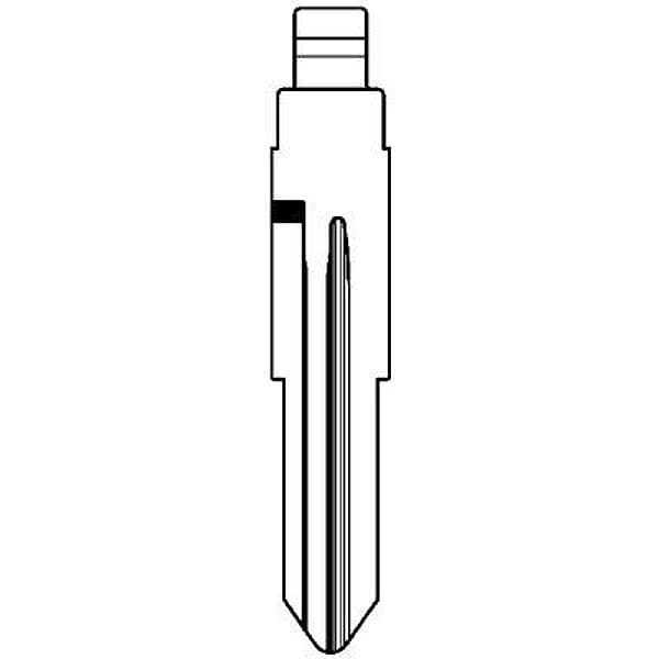 Chiave Flip Auto Honda HON58RCH Silca Ottone Nichelato - 2