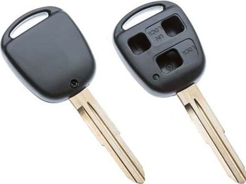 Guscio Chiave Auto Toyota TOY41RBRS8 Silca Pulsanti 3