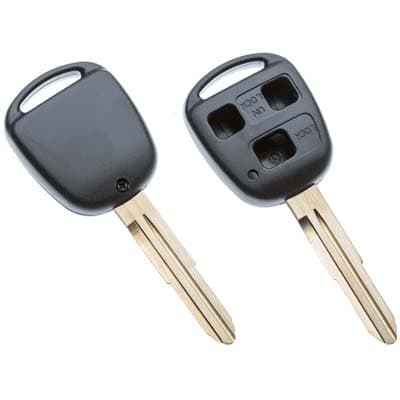 Guscio Chiave Auto Toyota TOY41RBRS8 Silca Pulsanti 3 - 2