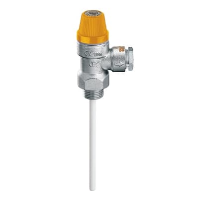 Valvola di Sicurezza Combinata Temperatura Calef M ¾ x Ø 22 6 Bar - 3