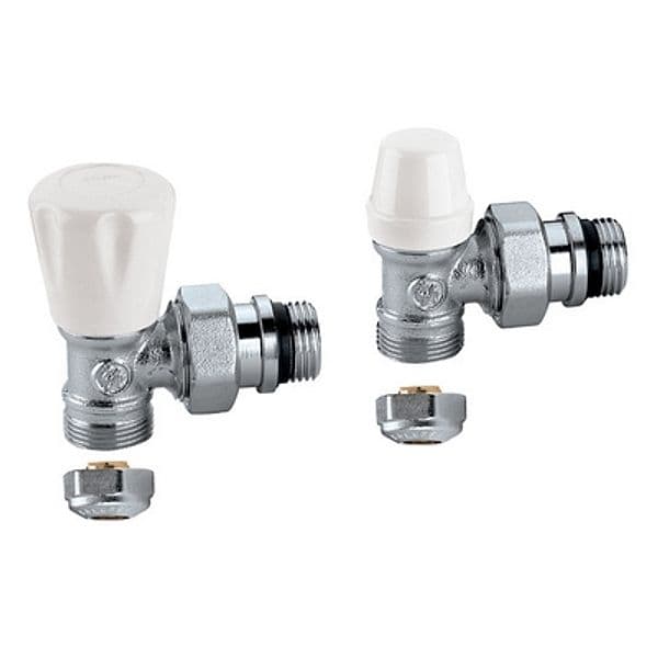 Coppia Valvole per Radiatori Attacchi Calef 3/8 14>16 Adatt x Mulistr – Caleffi
