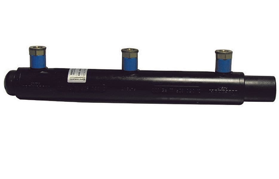 Collettore Unilaterale Fine Linea Derivazioni 3 a Saldare Recan Ø 50 180 mm - 2