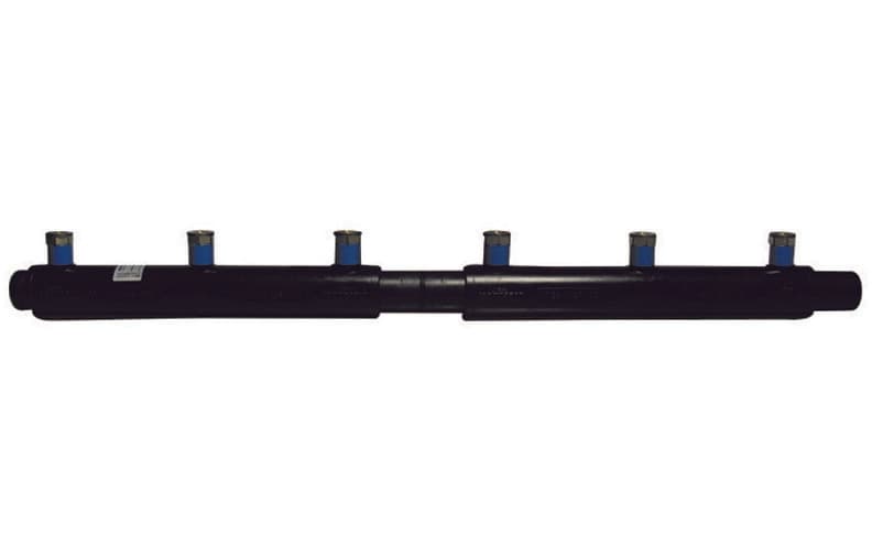 Collettore Unilaterale Fine Linea Derivazioni 6 a Saldare Recan Ø 50 180 mm - 2