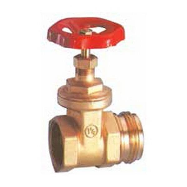 Saracinesca in Ottone Attacco F Gas Iso 228 Manfr M UNI 810 11/2 1/2 x DN - 3
