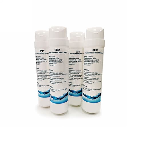 Kit Completo 4 Cartucce per Simply Acqua Senza - 3