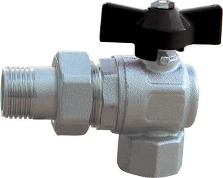 Valvola a Sfera ad Angolo per Collettori Faidf ½'' DN 15 PN 40 F - 2