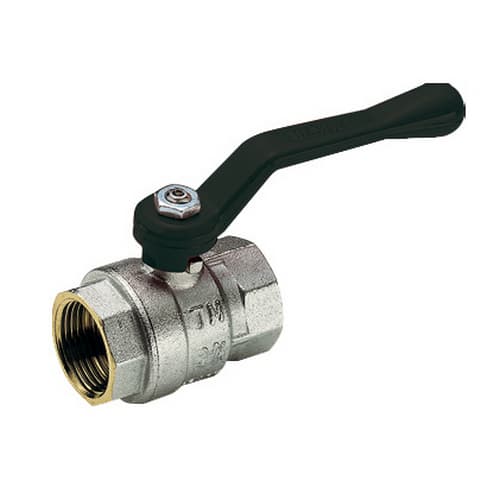 Valvola a Sfera FF Scirocco Passaggio Totale con Leva Tiemm 1 DN 25 PN 40 - 3