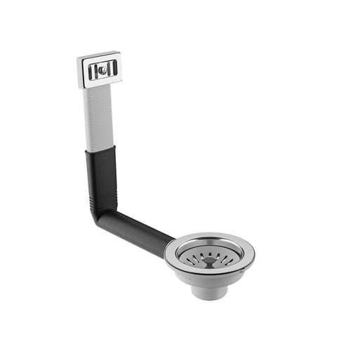 Piletta Scarico Lavello Hook Eco C Tpoppo Pieno Rettangolare Bonom 11 x 2 - 3