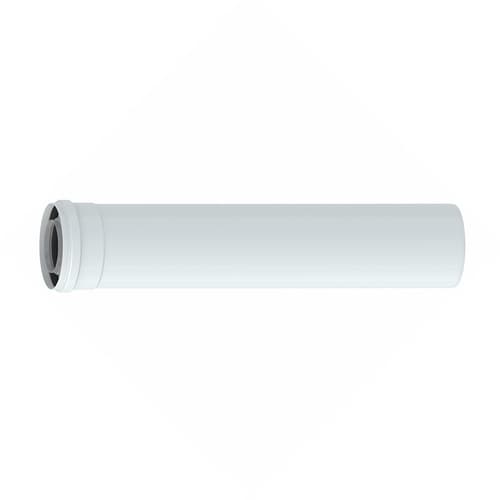 Prolunga DN 60 x 100 (Coassiale) Stabi Lungh 1000 mm - 2