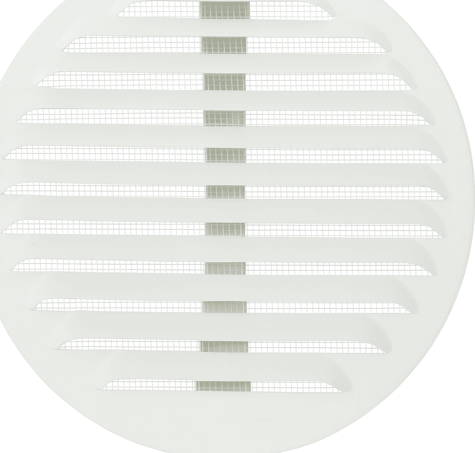 Griglia Tonda in Metallo con Molle e Rete Ø 80 a 140 First Alluminio Bianco - 2