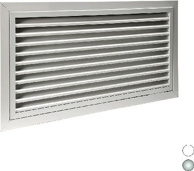 Griglia di Ripresa Portafiltro ad Alette Brof All RAL9016 400 mm x 400 - 3