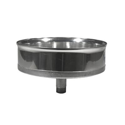 Tappo Chiusura Acciaio con Spurgo Dk Ø 200 - 3