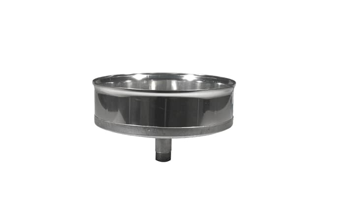 Tappo Chiusura Acciaio con Spurgo Dk Ø 200 - 2