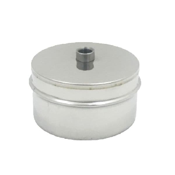 Tappo Chiusura in Acciaio Maschio con Spurgo Dk Ø 100 - 3