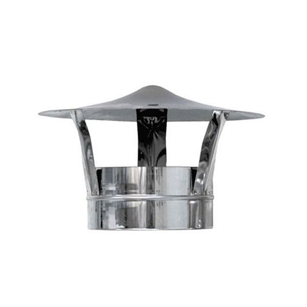 Cappello Cinese con Base Tonda Zincato Dk Ø 300 - 3