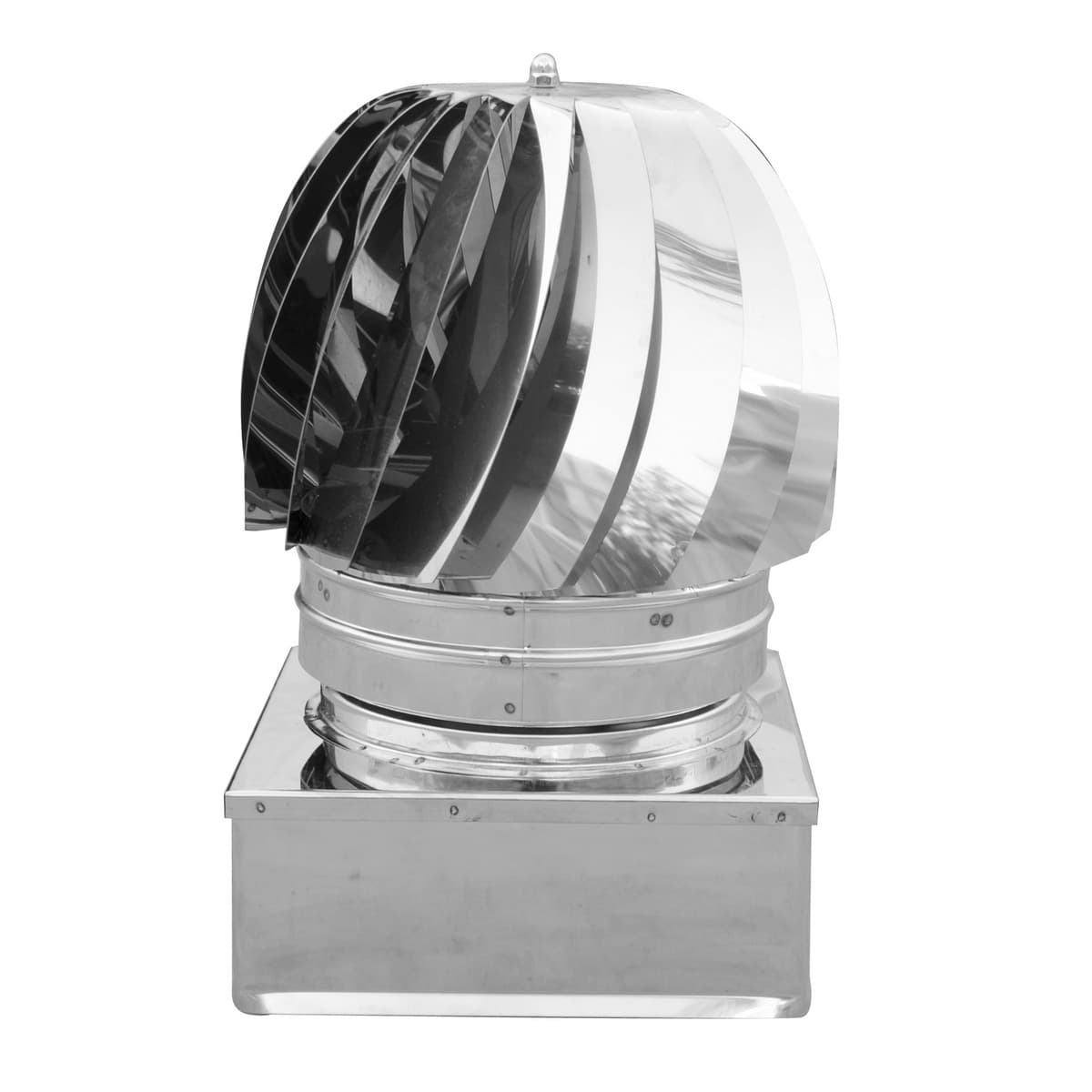 Tirafumi Base Quadra Acciaio INOX Dk 200 x 200 - 2