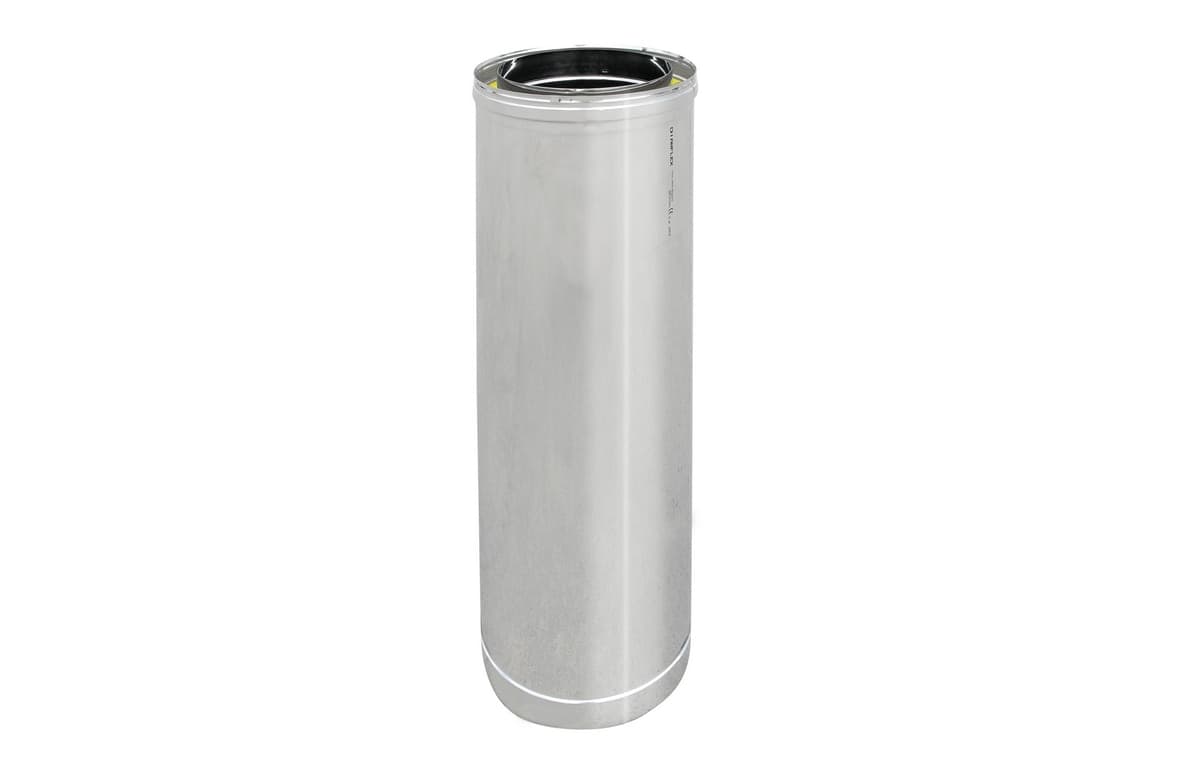 Tubo Acciaio INOX 316L Doppia Parete 1 m Dk D Int 150 D Est 200 - 2