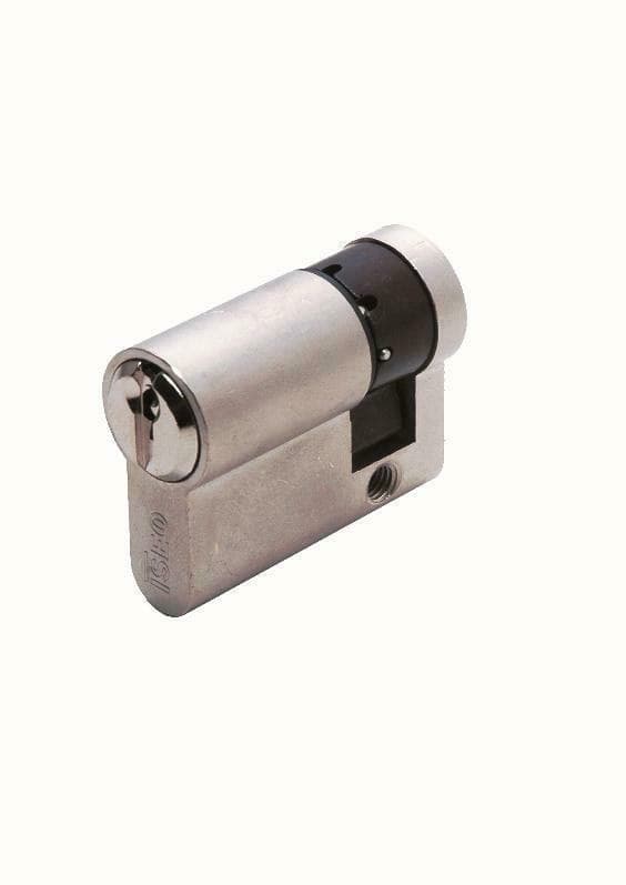 Cilindro Monoprofilo Nichelato F5 Iseo 40 mm (25 con 10 con 5) - 2