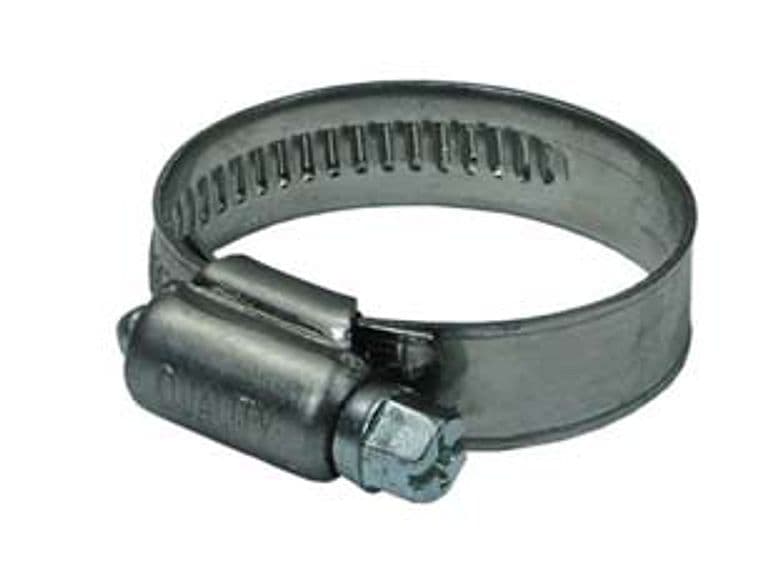 Fascetta Stringitubo in Acciaio Inox AISI 430 12,7 mm Ø 80 mm 100 25 Pezzi - 2