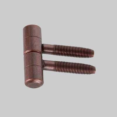Cerniera Tipo Anuba Ø 9 mm Ottonata 10 Pezzi - 2