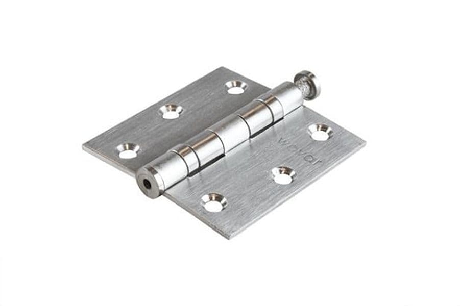 Cerniera con Cuscinetti e Sfere 90 x 75 mm Ottonata - 2