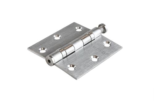 Cerniera con Cuscinetti e Sfere 90 x 75 mm Ottonata - 2
