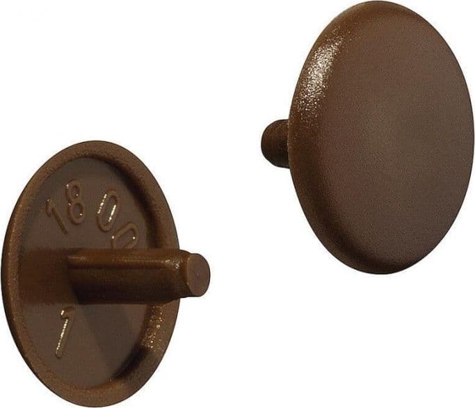 Tappino Coprivite Marrone 200 Pezzi - 3
