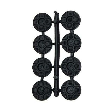 Sottosedia Ø 25 mm 12 Confezioni Nero Blister 8 Pezzi - 3