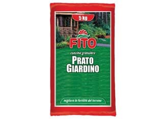 Concime per Prato da Giardino Organico Granulare Minerale 5 kg Fito 4 Pezzi - 2