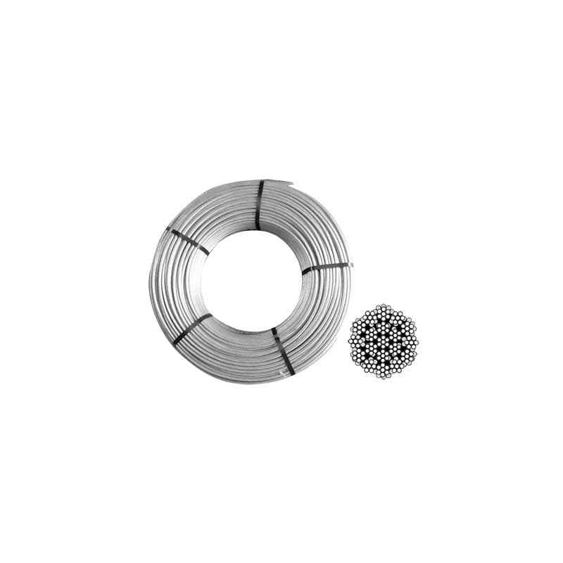 Fune Zincata Commerciale Ø 10 mm Rotolo 100 Mt - 2