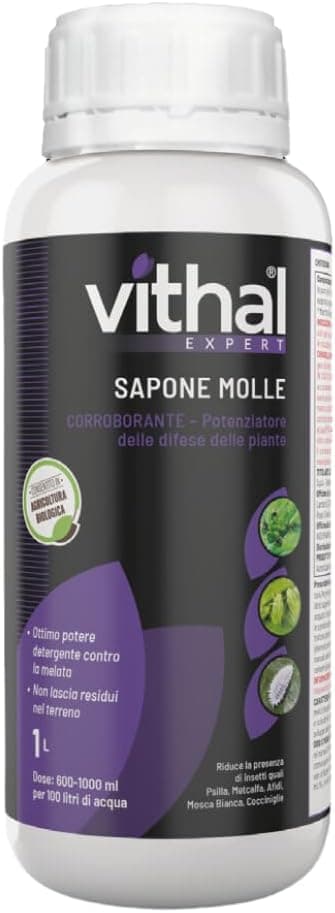 Concime Liquido Rame e Zolfo Vithal Expert 1 kg Vithal 5 Pezzi - 4
