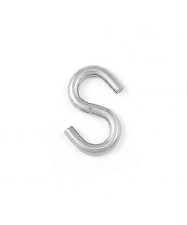 Gancio a S Ø 3 mm 30 x 16 mm - 2