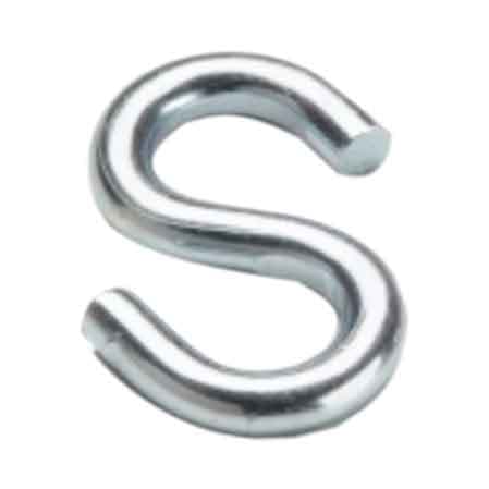 Gancio a S Ø 3,4 mm 34 x 20 mm - 3
