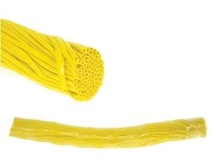 Legacci in Spezzoni Giallo Ø 4 mm Lunghezza 60 cm 14 Chilo - 2