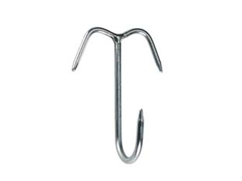 Gancio Acciaio Inox Ancora 3 Punte Ø 6 mm MMX120 10 Pezzi - 2