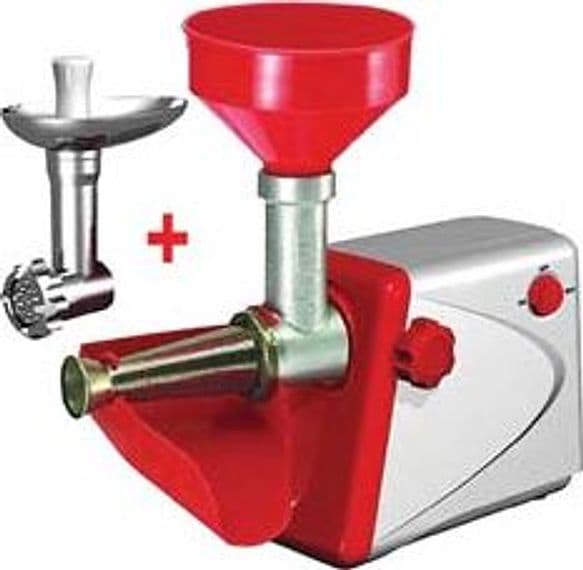 Combinato Passapomodoro + Tritacarne Elettrico Artus C25 385 W 385 W Reber - 2
