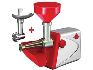 Combinato Passapomodoro + Tritacarne Elettrico Artus C25 385 W 385 W Reber - 2