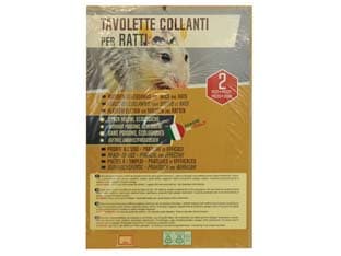 Colla per Topi su Tavoletta Maxi, Confezione 2 Tavolette Adesive da 19 - 2
